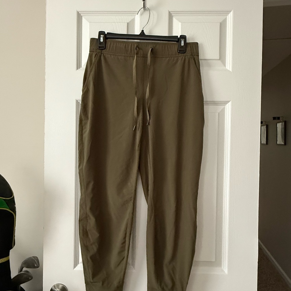 Women's Olive Jogger Pants